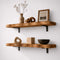 Non Lipped Bracket Shelves