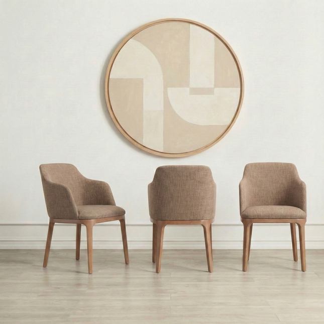 Dining chair Ava with armrest