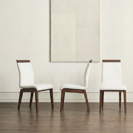 Dining Chair Bella with a Wooden Strip