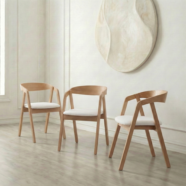 Oak Dining Chair Aby