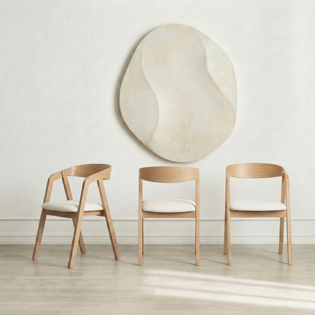 Oak Dining Chair Aby