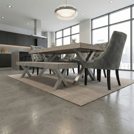 Alford Dining Table – Rustic Farmhouse