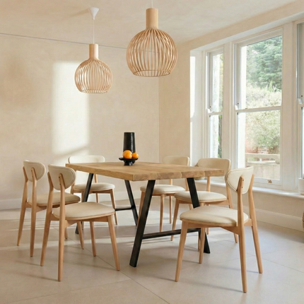 John Lewis Calia Style Dining Table Frame Steel Legs Cotswold