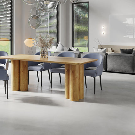 Oak Modern Dining Table 052