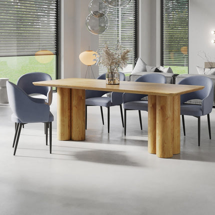 Oak Modern Dining Table 052