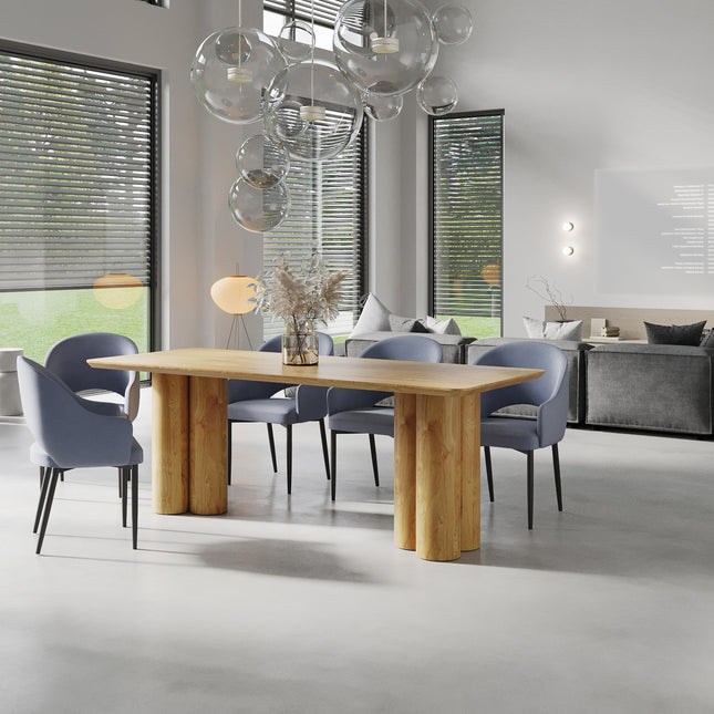 Oak Modern Dining Table 052