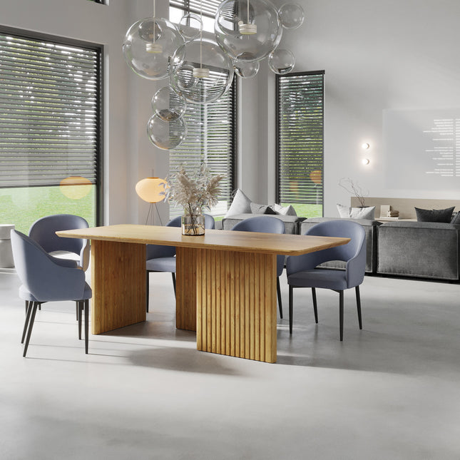 Oak Modern Dining Table 054