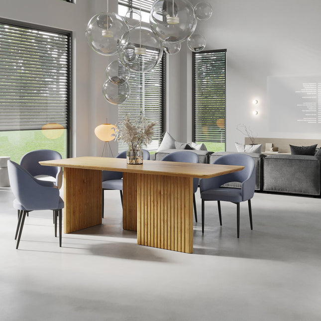 Oak Modern Dining Table 054