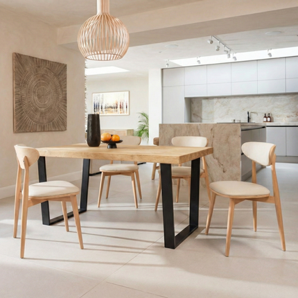 John Lewis Calia Style Dining Table Frame Steel Legs Cotswold