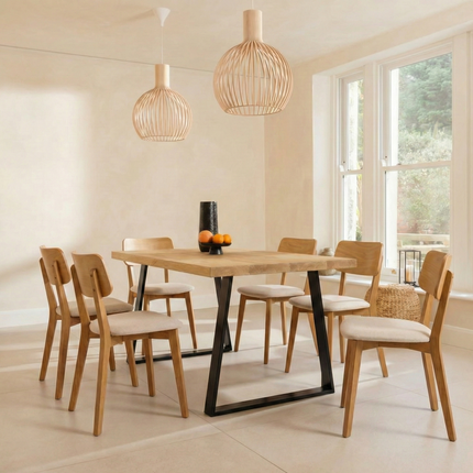 John Lewis Calia Style Dining Table Frame Steel Legs Cotswold