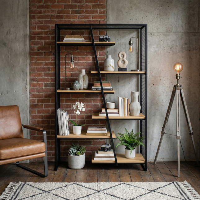 Oak Bookcase Ruskington