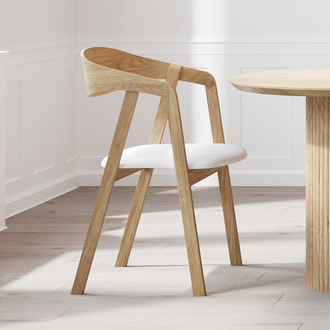 Oak Dining Chair Aby