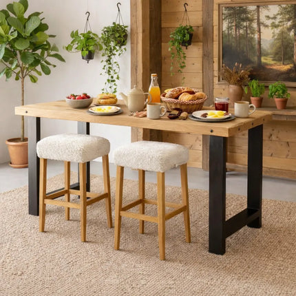 Stirling Oak Modern Breakafast Bar