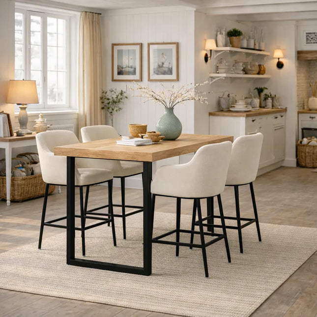 Newark Oak Modern Breakafast Bar