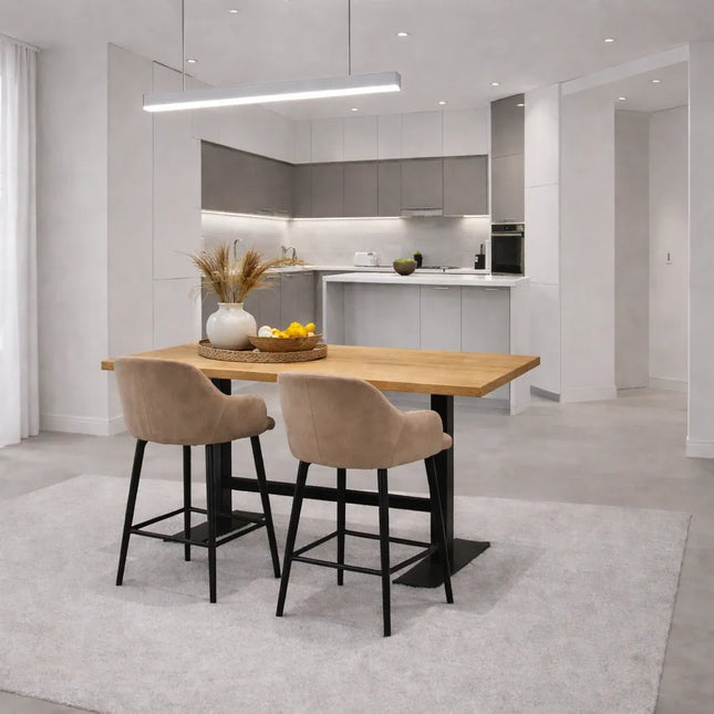 Gunby Oak Modern Breakfast Bar