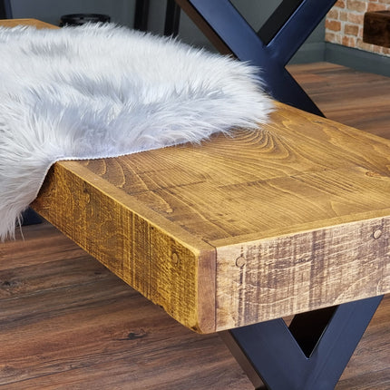 Farmer  Rustic Dining Bench