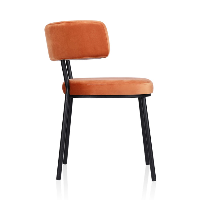 Dining Chair Geofrey with metal legs