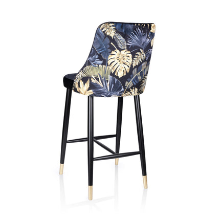 Bar Stools Natally with black metal base