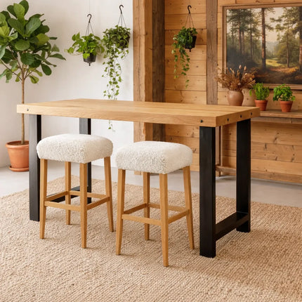 Stirling Oak Modern Breakafast Bar