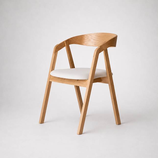 Oak Dining Chair Aby