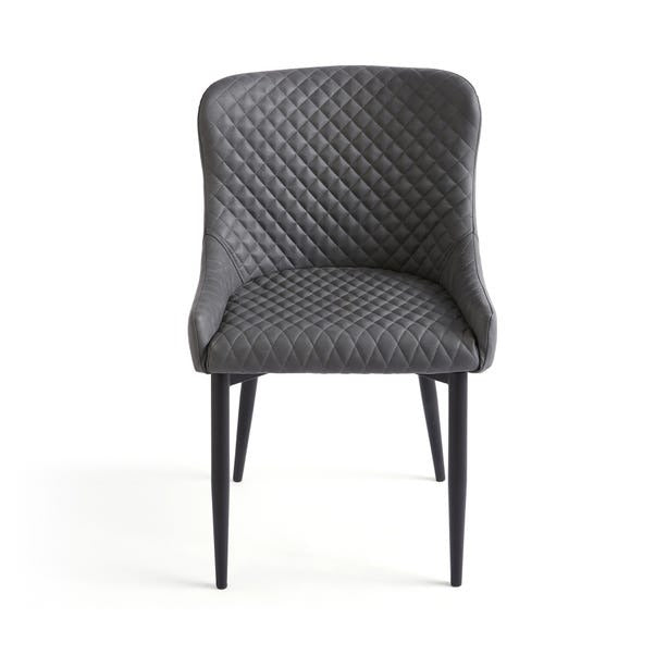 SET Table 200cm + 6 Chairs Boston Dining Table TRAPEZIUM - Frame Legs