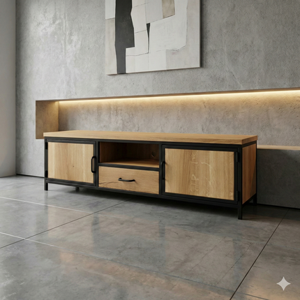 Oak TV cabinet Pinchbeck