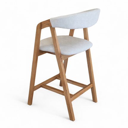 Oak Bar Stool Lars 2