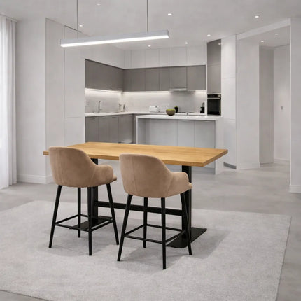 Gunby Oak Modern Breakfast Bar