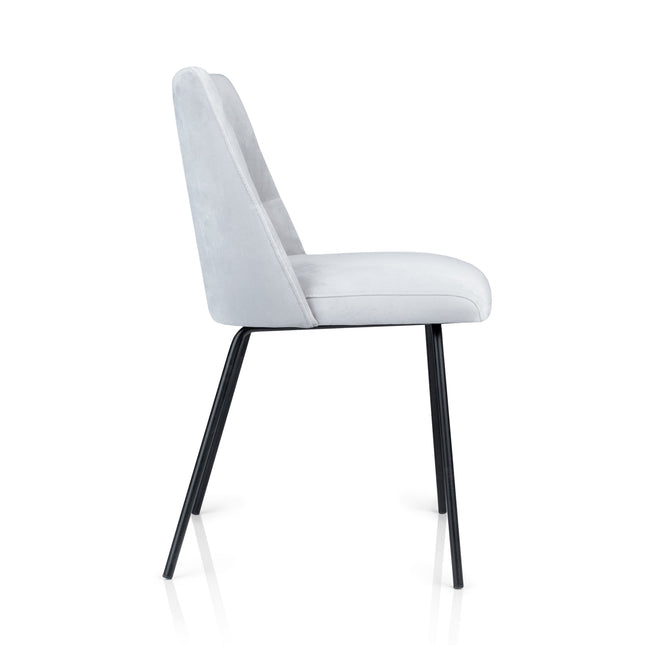 Dining chair Vito with metal legs