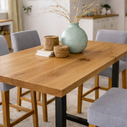 Newark Oak Modern Breakafast Bar