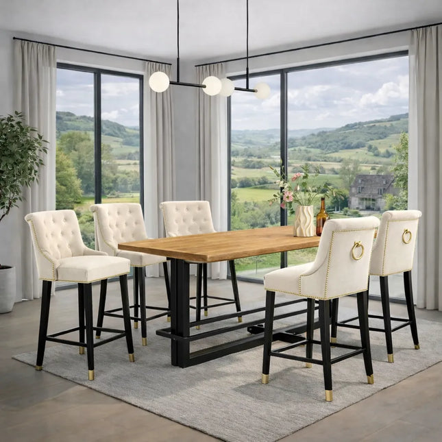 Beesby Oak Modern Breakafast Bar