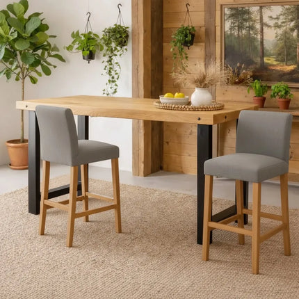 Stirling Oak Modern Breakafast Bar