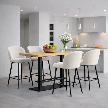 Rigsby Modern Oak Breakafast Bar