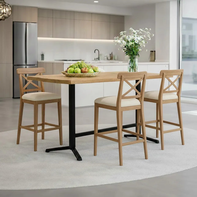 Dundee Modern Oak Breakafast Bar