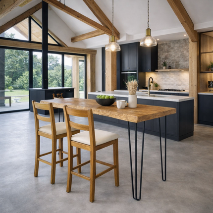 Firsby Breakfast Bar Hairpin Legs