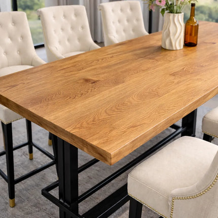 Beesby Oak Modern Breakafast Bar