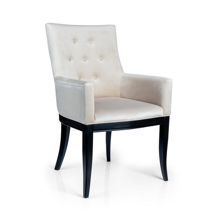 Dining chair Crystal with armrest
