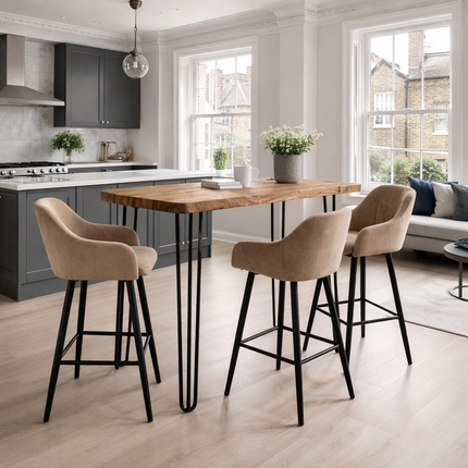 Firsby Breakfast Bar Hairpin Legs