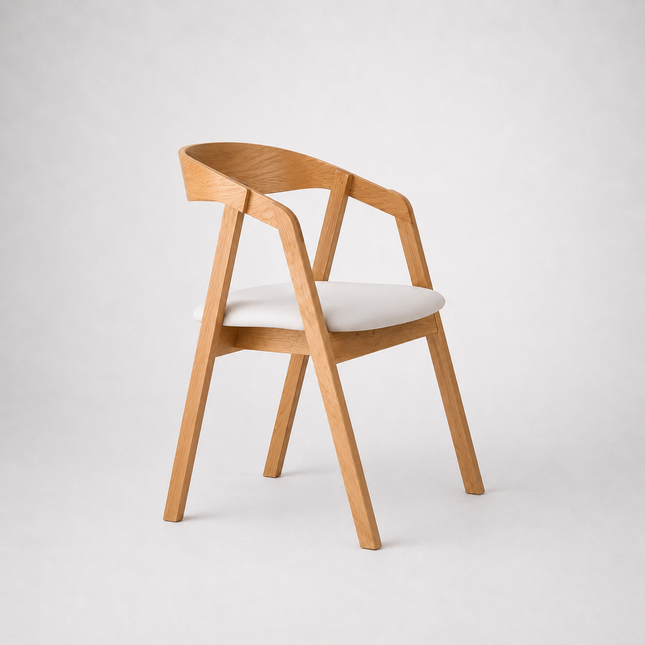 Oak Dining Chair Aby