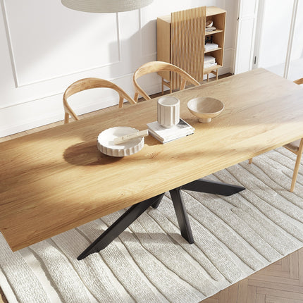 Oak Modern Dining Table 0101