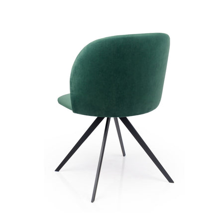 Dining chair Amore with metal legs