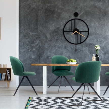 Dining chair Amore with metal legs