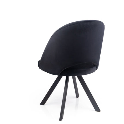 Dining chair Ajay with metal legs