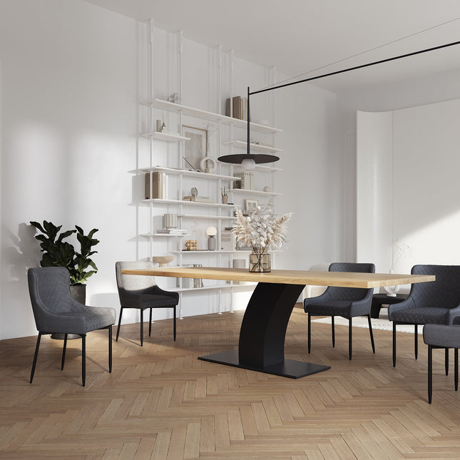 Oak Modern Dining Table 072