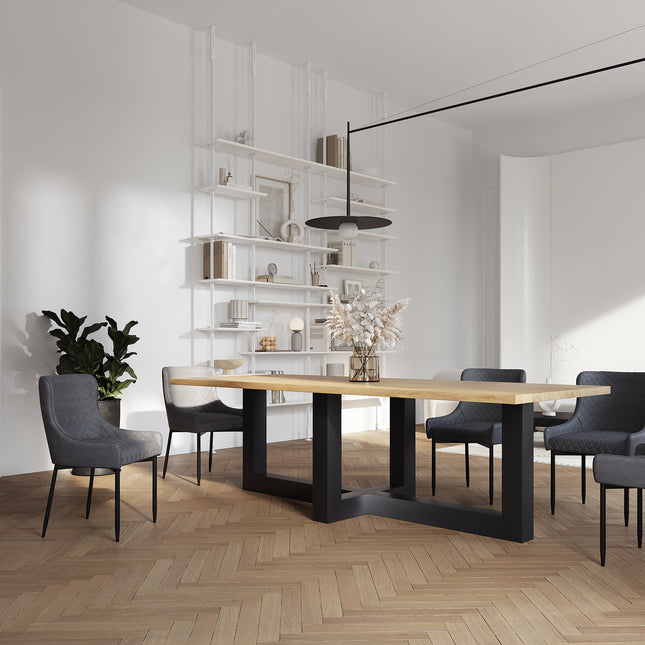 Oak Modern Dining Table 065