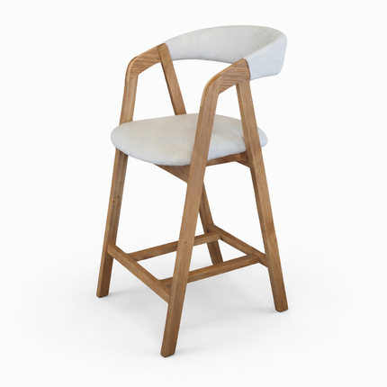 Oak Bar Stool Lars 2