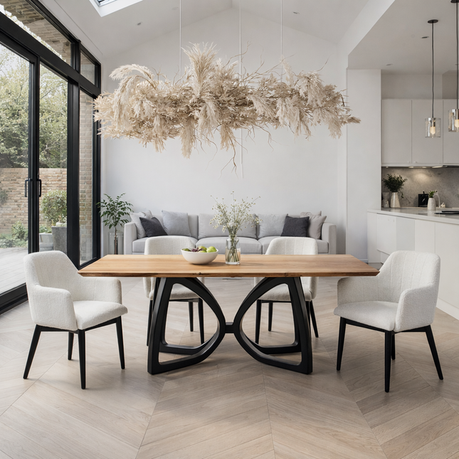 Eske Oak Modern Dining Table