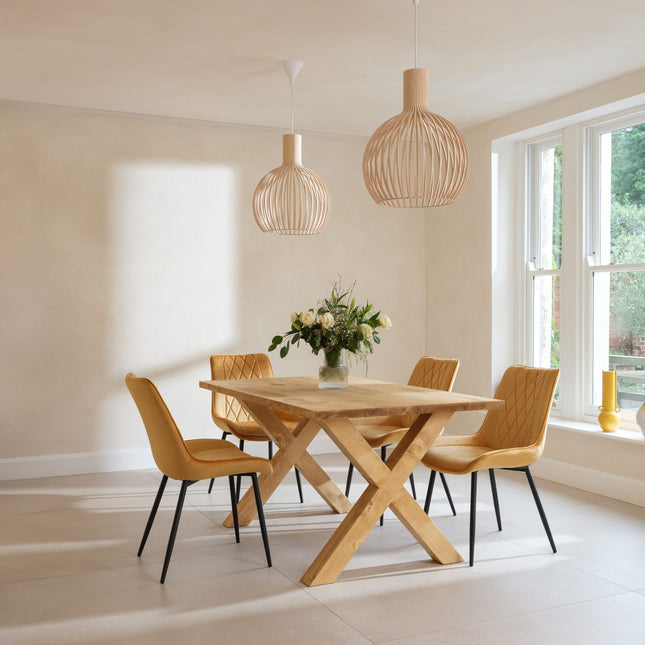 Rustic Industrial Dining Table John Lewis Calia Style Rustic Wooden Chunky X Frame Legs