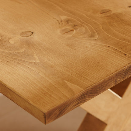 Rustic Industrial Dining Table John Lewis Calia Style Rustic Wooden Chunky X Frame Legs