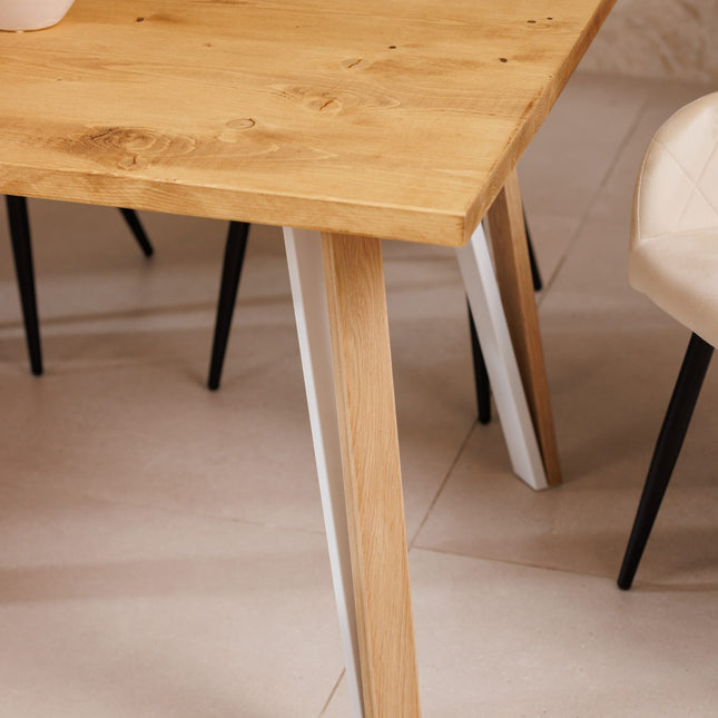 John Lewis Calia Style Industrial Reclaimed Bench BH Frame Wooden/Steel Legs White